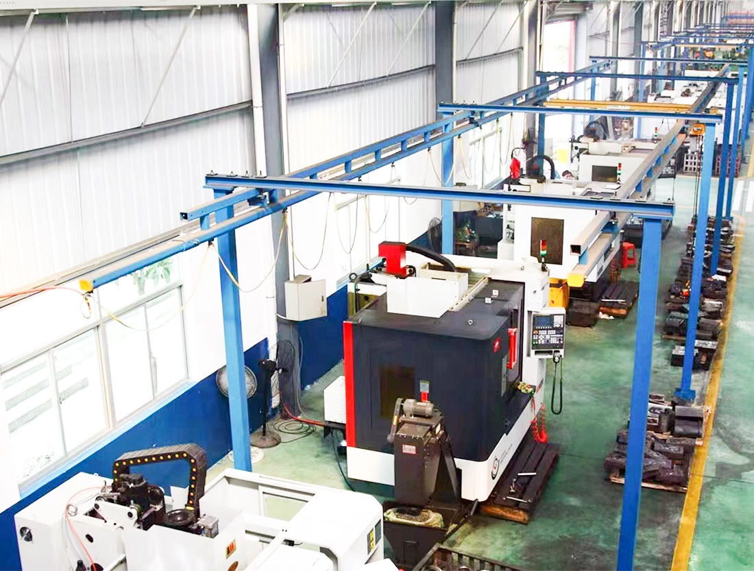 Aerial view of the production workshop at Dingtai factory Aerial view of the production workshop at Dingtai factory