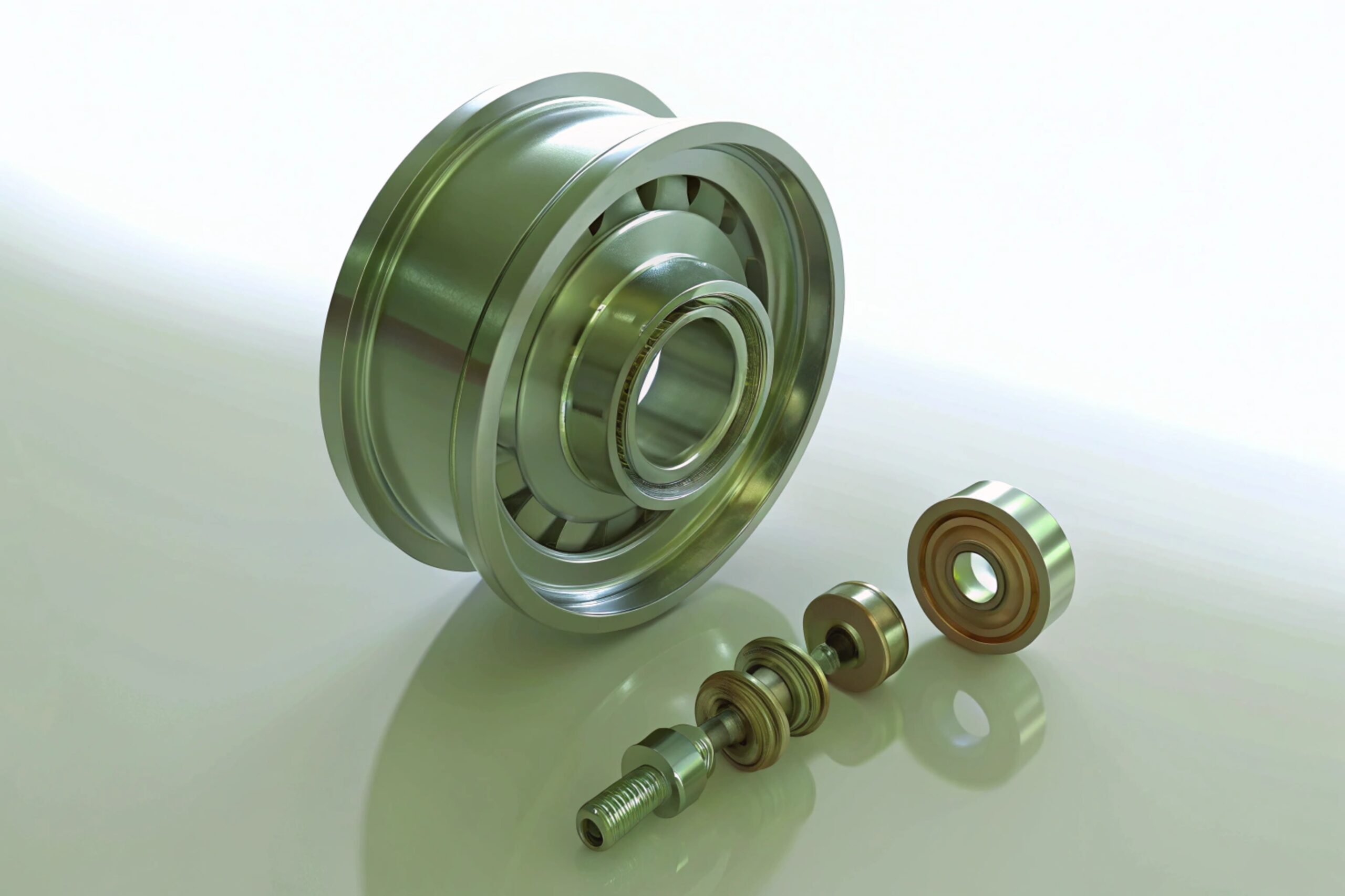 excavator idler assembly parts image