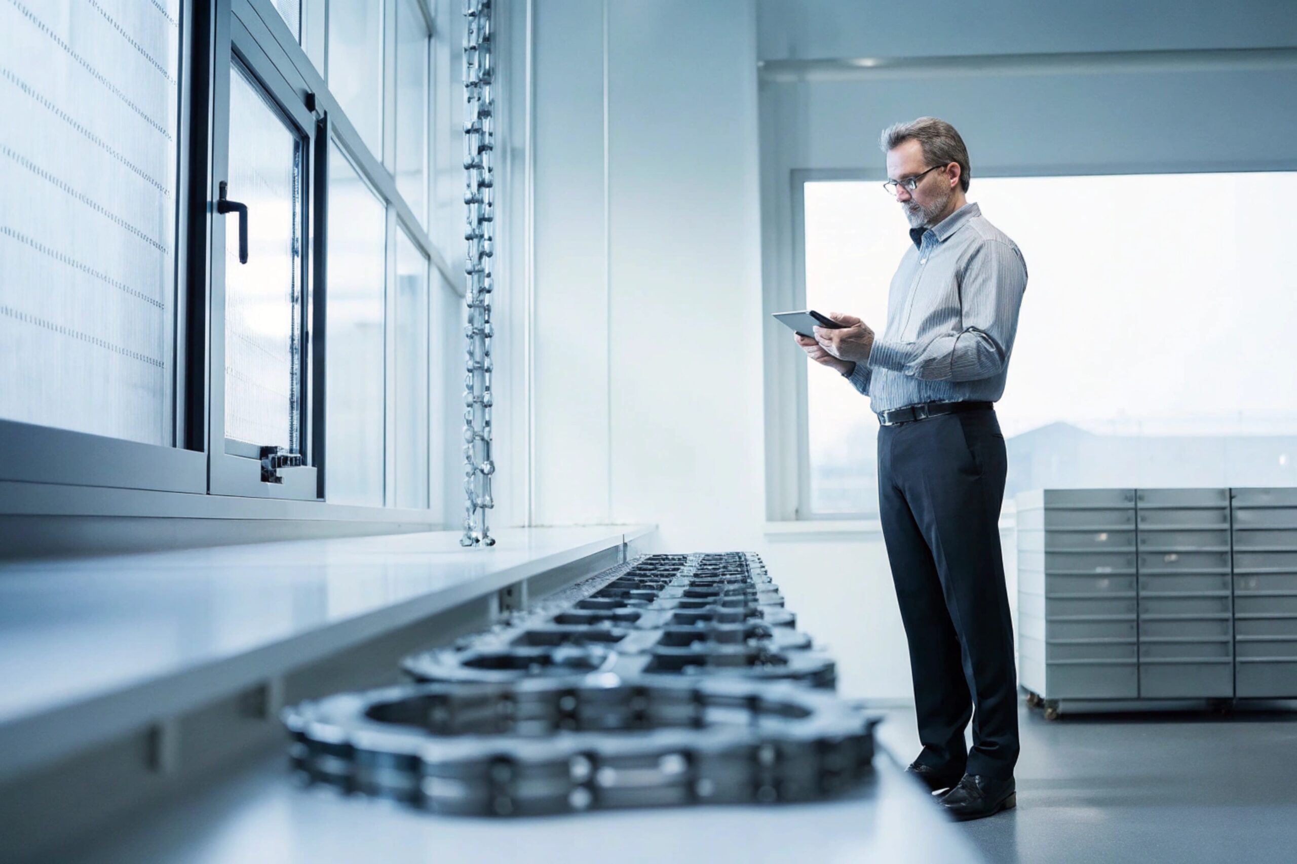 Excavator track chains