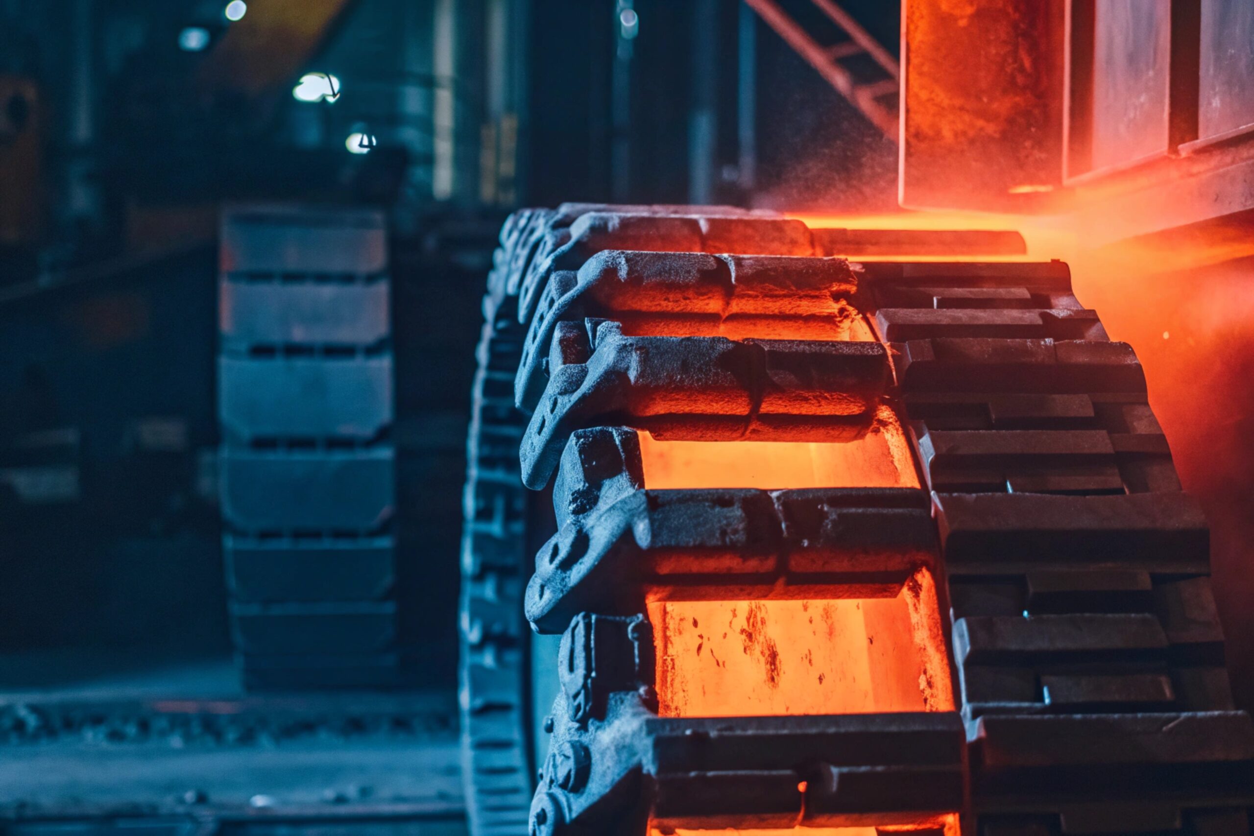 Undercarriage Parts Heat Treatment