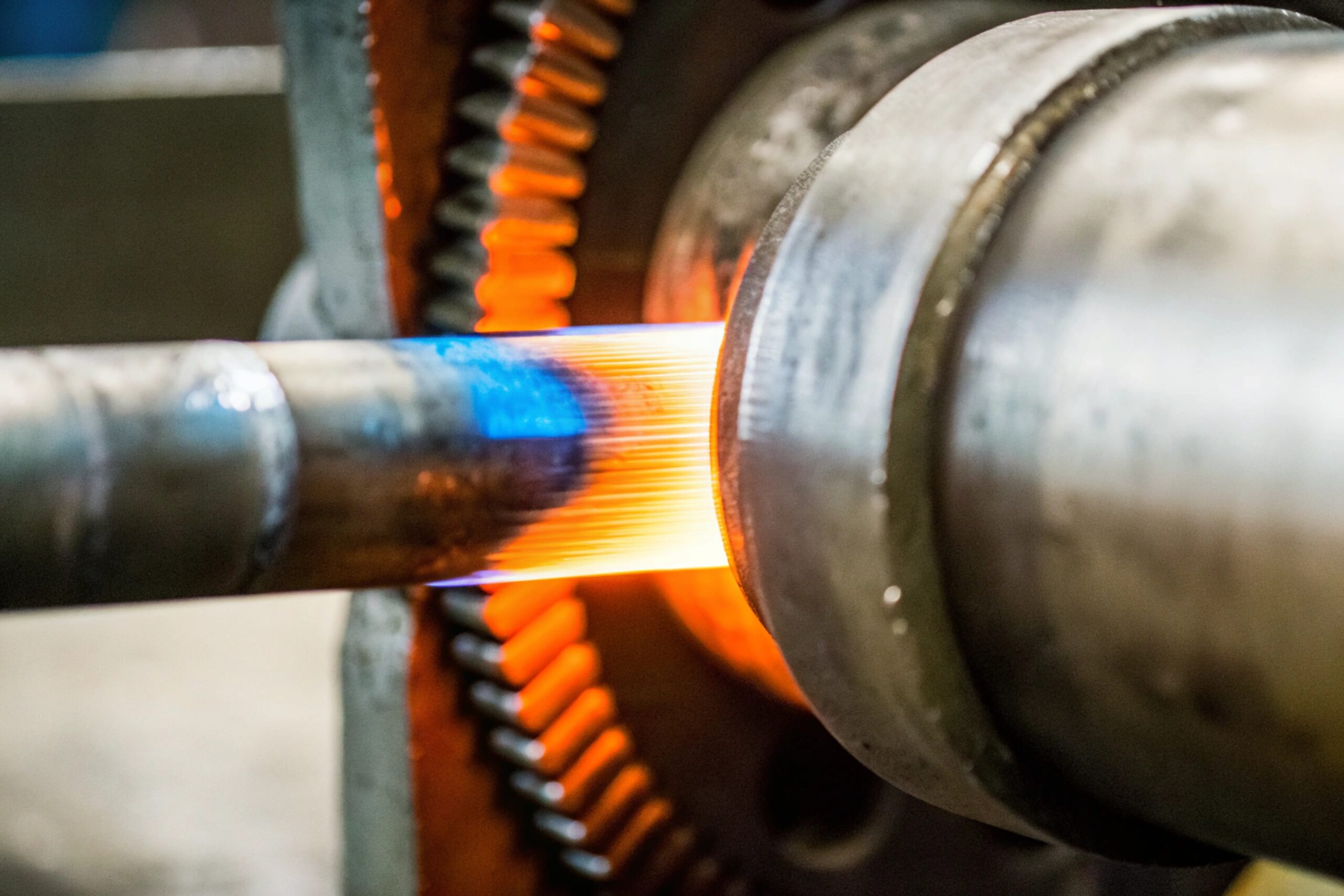 Sprocket Teeth Induction Hardening