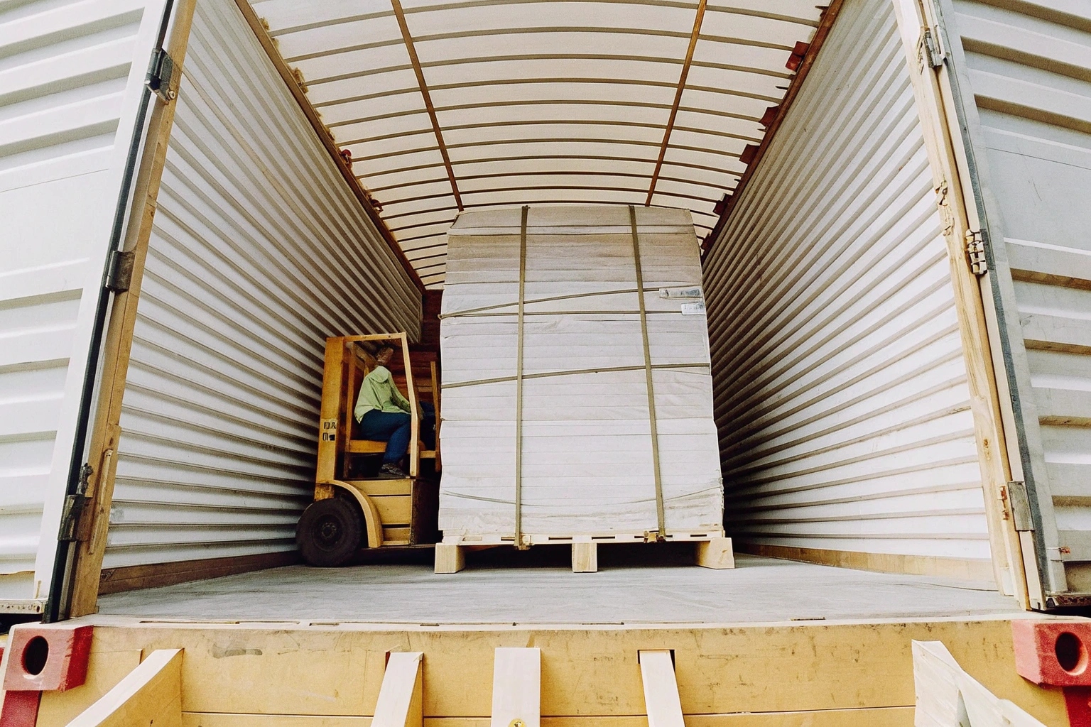 Secure Container Loading Process