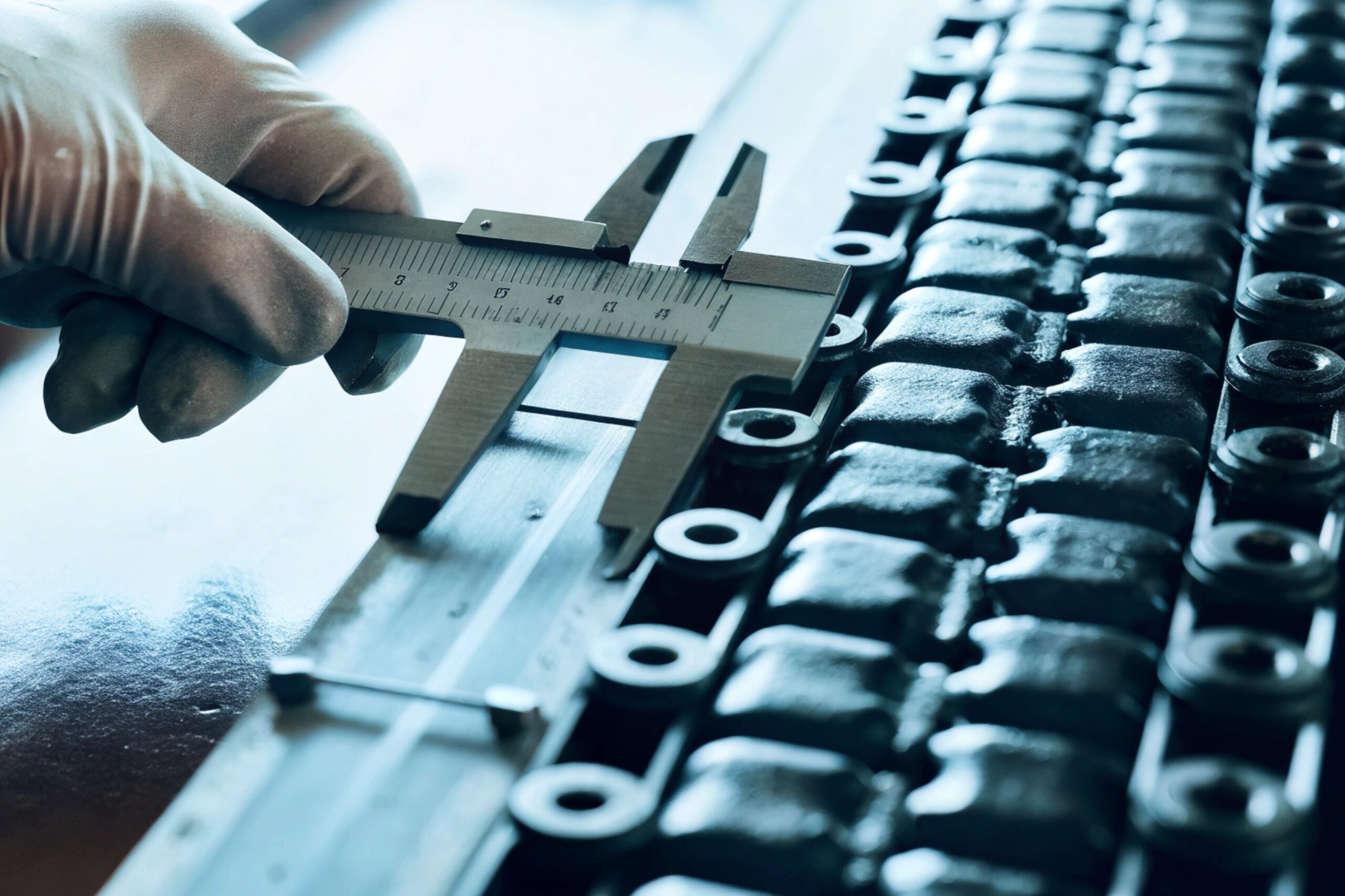 Accurate Measurement of Track Pitch