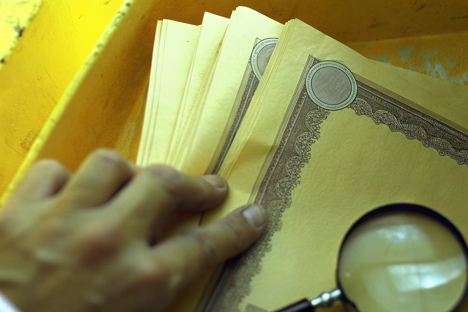 Origin Certificate Sample