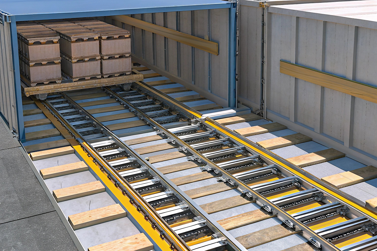 Optimizing container loading