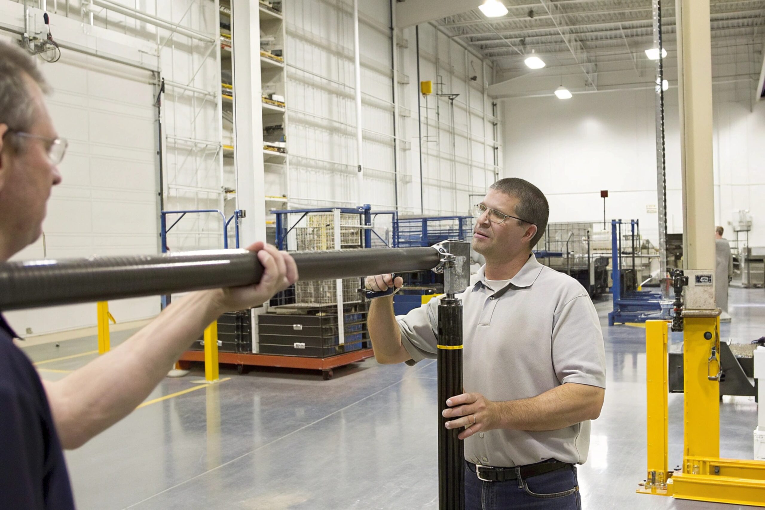 Measuring the Dimensions of the Tensioning Cylinder