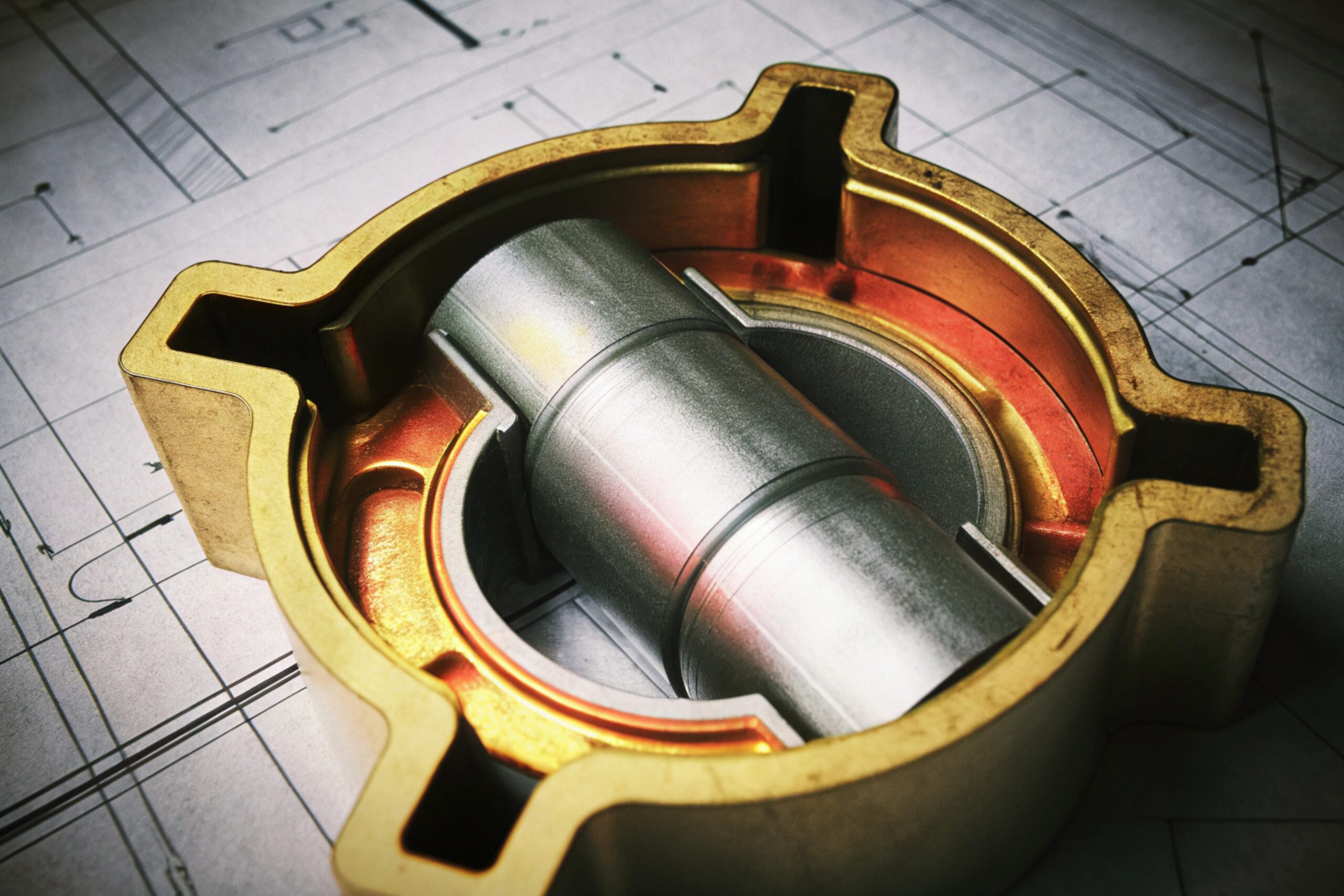 Surface hardness mapping example