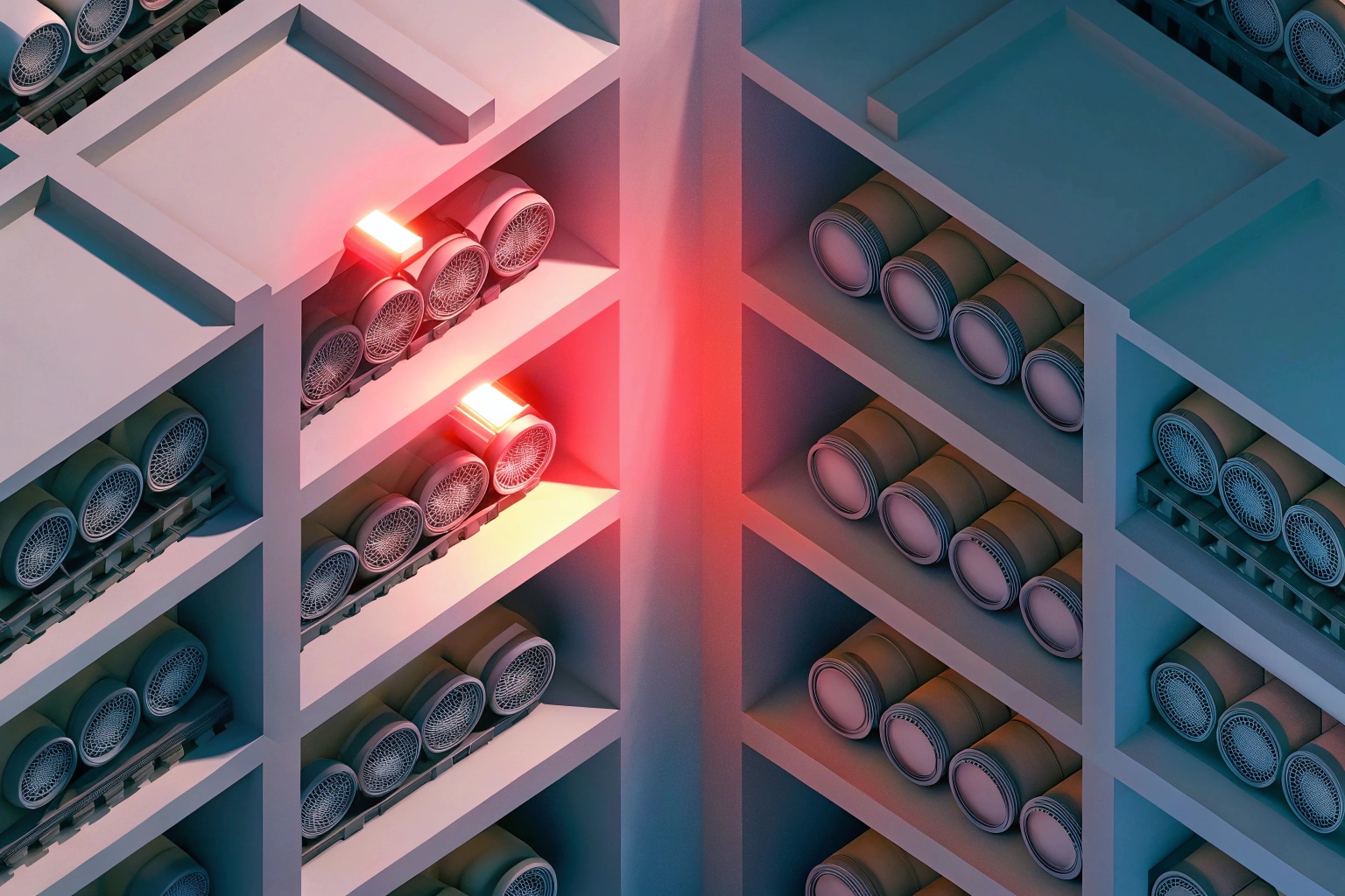 Min/Max Inventory Levels Visualization