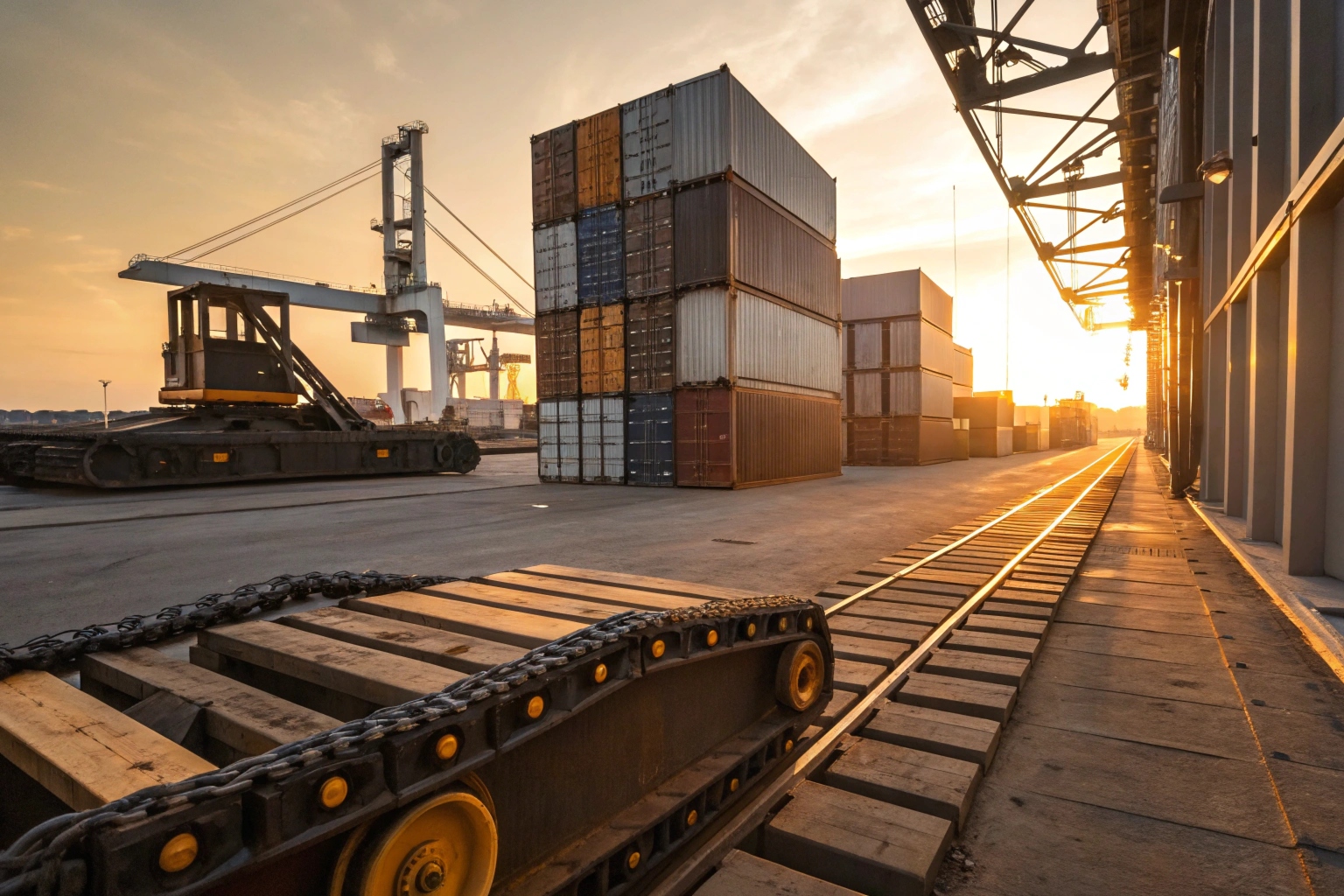 Logistics dashboard showing on-time delivery rates