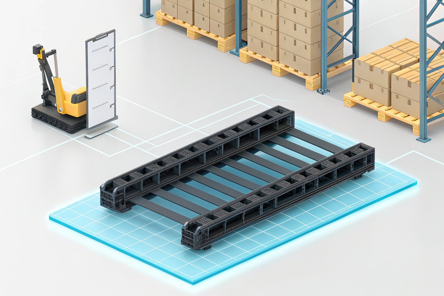AQL sampling table for excavator parts