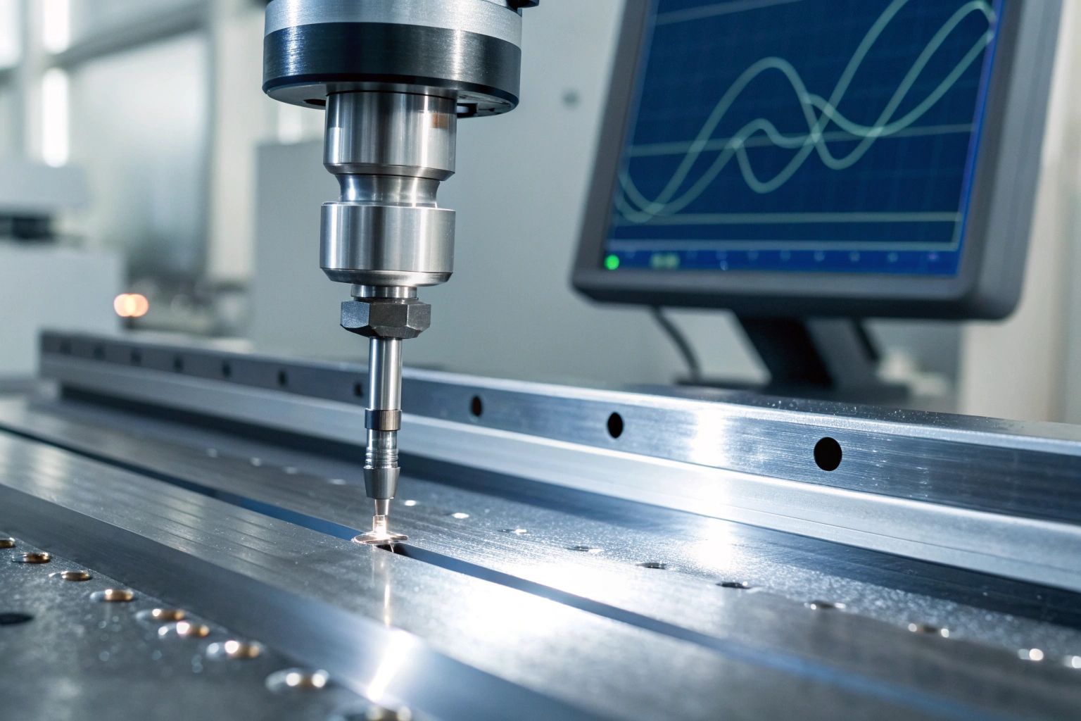 Surface roughness measurement for undercarriage parts