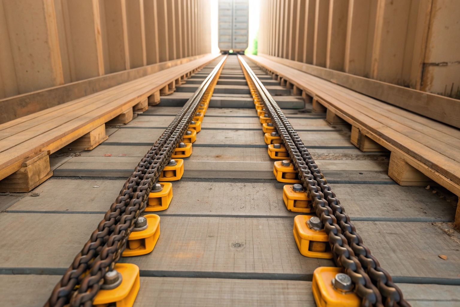 blocking and bracing excavator parts