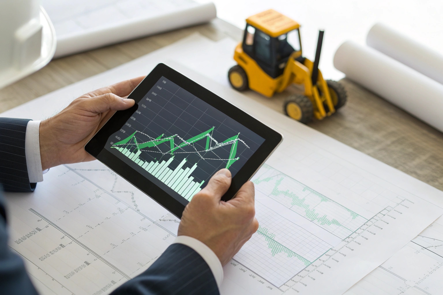 Forecasting timeline chart