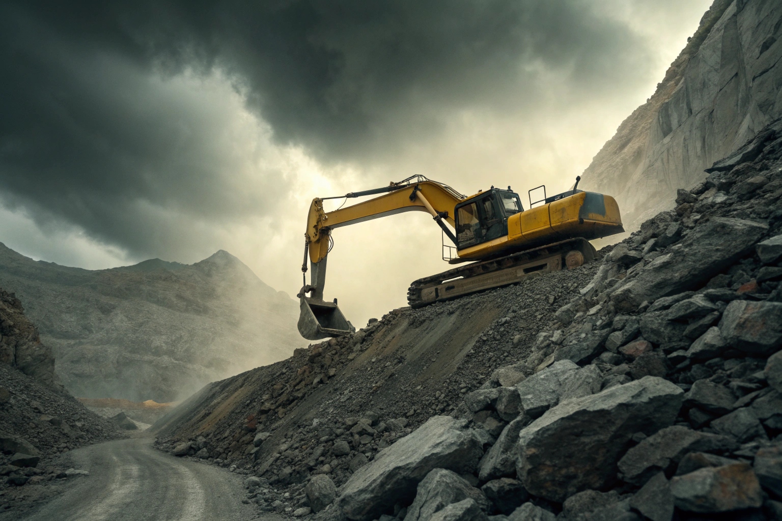 Excavator undercarriage parts inspection and life estimation