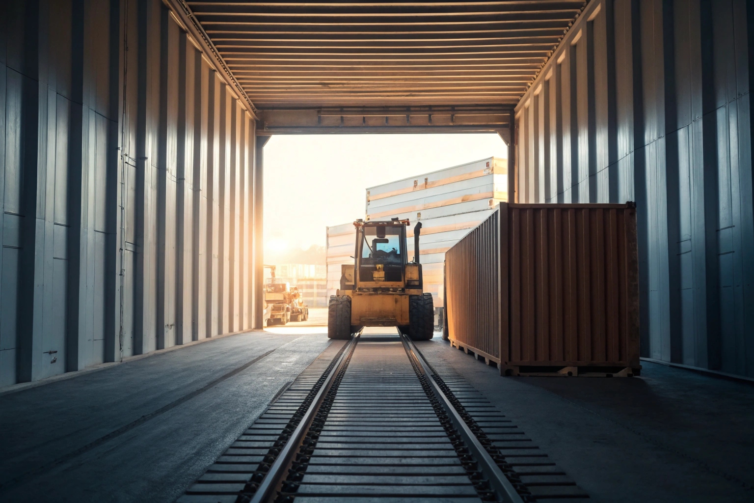 Dingtai heavy duty undercarriage parts container loading